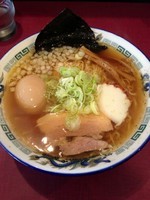 「鶏豚味玉中華」@麺藤田の写真