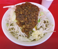 「小ラーメン+カレー」@ラーメン 学の写真