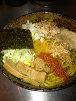 「かれまぜ¥750＋ライス¥200」@三代目 狼煙の写真