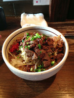 「豚味噌カレーラーメンと小ライス」@みそや林檎堂BASICの写真