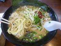 「豚骨らーめん　かく（780円）」@博多ラーメン とんこつ家の写真