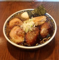 「秩父純正醤油ラーメン＆チャーシュー味玉」@麺屋たつみ 喜心 狭山店の写真