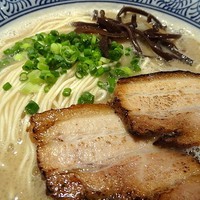 「九州博多とんこつVer+ジャコ明太ごはん　9/15限定」@麺屋 一燈の写真