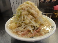 「塩らーめん　小　ニンニク少なめ野菜マシ脂多め」@らーめん大 竹ノ塚店の写真