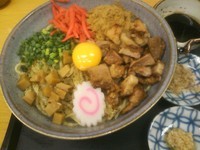 「肉玉まぜめん」@麺処 象山屋の写真