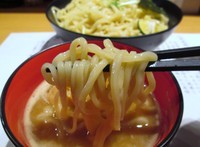 「濃厚鶏つけそば（大盛）」@初代 風見鶏の写真