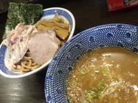 「濃厚鶏豚骨魚介 つけ麺 メルマガ￥700」@濃厚鶏豚骨魚介つけ麺 かず屋の写真