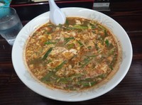 「レギュラー(辛さ3倍)」@辛麺屋 桝元 大阪本店の写真