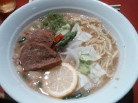 「牛骨白湯麺 ￥850」@麺家 一番星の写真
