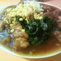 「焼き肉冷やし  ６４０円」@中華 大進の写真