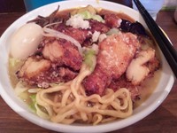 「あんかけDX」@旨辛ラーメン 表裏の写真