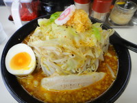 「【店舗・期間限定】極み☆夏カレーごじ麺・辛さ２・にんにく入り」@らーめん つけめん 満帆 赤堀店の写真