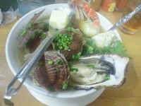 「(9/4限定)帆立バター+海の幸」@MENYA 食い味の道有楽の写真