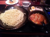 「辛つけ麺」@つけ麺 さとう 豊洲店の写真