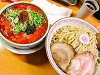 「ＫＡＲＡつけめん（中盛・激辛）　1,000円」@麺屋 猪貴 -CHOKI-の写真
