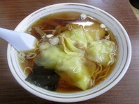 「ワンタンメン（大）」@谷ラーメンの写真