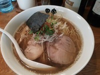 「【連休限定】焼きあごそば+餃子ビール」@中華そば田家 ふくふくの写真