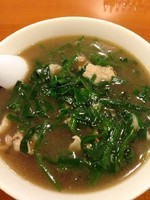 「ニラそば」@中国屋台十八番 分店なべの写真