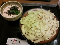 「つけ麺　明太クリーム　小柱入り　（大盛：５００ｇ）」@カレー・つけ麺 とろとんの写真