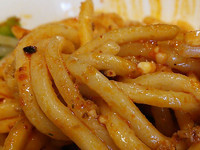 「汁なし坦々麺￥８８０」@自家製麺ほうきぼし 神田店の写真