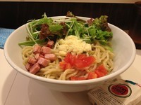 「イタリアン油そば」@ジャンク堂の写真