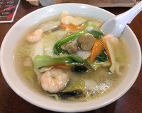 「五目タンメン\750」@晴々飯店の写真