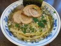 「中華そば・塩 ６５０円」@つけ麺 弥七の写真