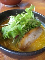 「男気らーめん”基本”　７００円」@とんこつ味噌 男気らーめんの写真