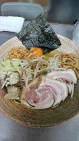 「渡り蟹のまぜそば　1000円」@覆麺 智の写真