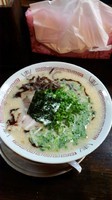 「豚骨味噌青ネギラーメン　600円」@初代継承 哲麺 神保町店の写真