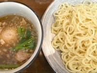 「塩つけめん（中盛）＋味付玉子」@らーめん 美学屋の写真