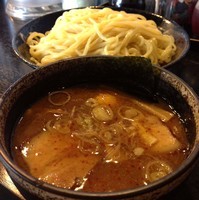「皮つき豚バラつけ麺（￥700）」@つけ麺屋 おやじの写真
