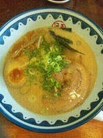 「はまゐばラーメン（太麺）」@はまゐばの写真