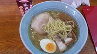 「秋刀魚塩ラーメン　580円」@中華そば 鴫野食堂の写真