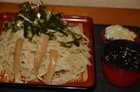 「ざる麺　580円」@畔鐘の写真