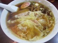 「ワンタンメン（７００円）」@中国料理 進来軒の写真