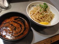 「黒坦々つけ麺（中盛）、800円（同額）」@中華蕎麦 瑞山（ZUIZAN）の写真