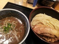 「イカつけ麺」@煮干中華ソバ 宮庵の写真