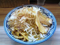 「汁なし中華そば（大盛）」@中華そば・つけそば 浜屋 我孫子店の写真