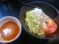 「チーズ鶏トマトつけ麺 ￥850」@麺屋GAKUの写真