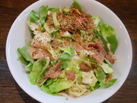 「冷製シーザーサラダ麺」@伝家 志木店の写真