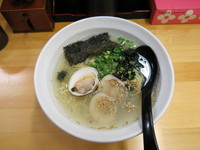 「蛤しおらーめん:500円」@シェルズの写真