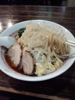 「豪快ラーメン780円」@支那そば きび 桃太郎外伝の写真