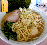 「葱、味玉（850円）」@ラーメン 中島家の写真