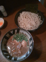 「つけ麺（醤油）７５０円」@らあめん こそっとの写真