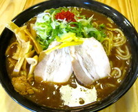 「濃厚魚介らーめん（大盛）」@つけ麺本丸 東海市店の写真