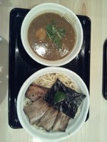 「特製濃厚煮干つけ麺(大盛)(あつもり)」@つけめん 蕾 本家の写真