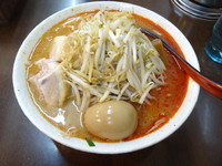 「辛味噌ラーメン+クーポン(800円+クーポン)」@味噌麺処 花道庵の写真