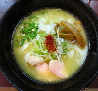 「濃厚鶏白湯そば」@麺屋壱の介の写真