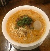 「担担麺＋半熟煮玉子」@創作麺工房 鳴龍の写真